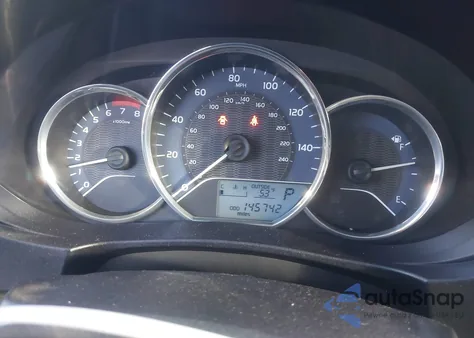 2015 Toyota Corolla Le из США, поврежденный, VIN 2T1BURHE1FC374424